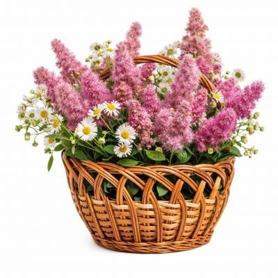 Корзина с цветами «Вечерняя мистика»